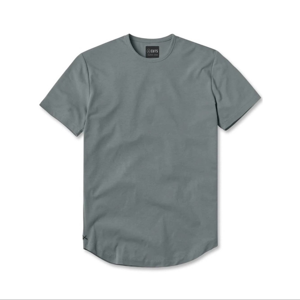 Cuts clothing curve hem shirt sleeve